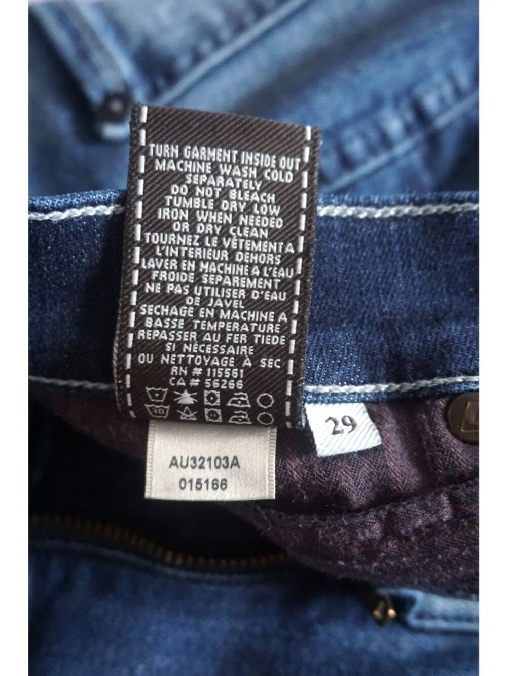 7 For All Mankind Women’s Blue Roxanne Jeans – Size 29 - Picture 7 of 9
